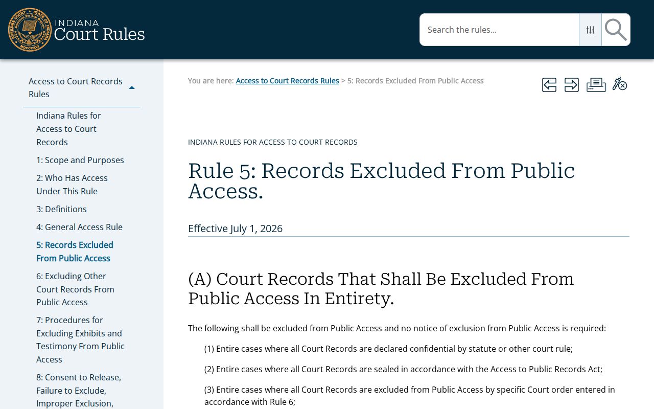 Newton County arrest warrant records and Indiana access restrictions